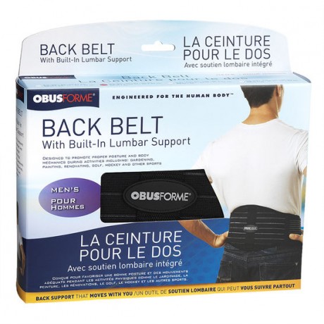 Back Belt with Built in Lumbar Support (Obusforme)