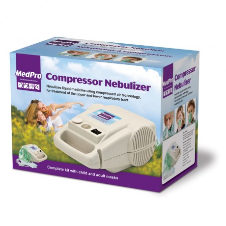 MedPro Compressor Nebulizer (Complete kit with child and adult masks)