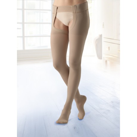 BELSANA (Germany)  Comfortis AGT- Thigh length stockings with belt trap sewn on