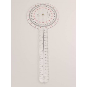 Plastic Goniometer 12-inch - 360 Degrees