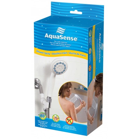AquaSense Shower Spray Kit with Ultra-Long Stainless Steel Hose