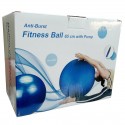 Anti-Burst Fitness Ball With Pump