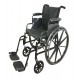Lightweight Steel Wheelchair 18" Wide