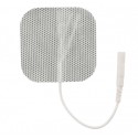 K120 White Cloth Electrodes Square 2"x2" (5cm x 5cm)- 4/ Pack