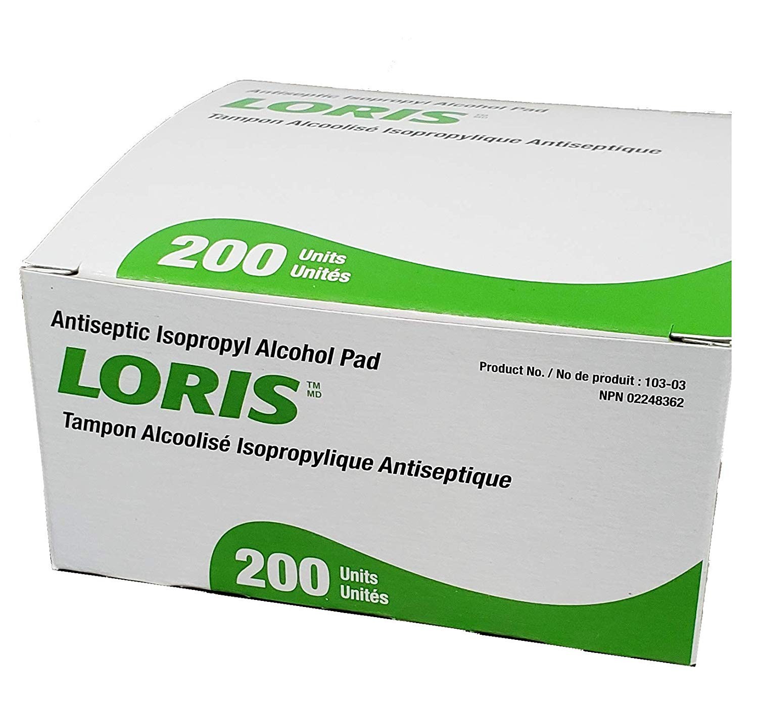 loris alcohol swabs