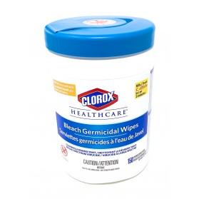 Clorox Clinical Bleach Germicidal Wipes - 150 Wipes/ Box