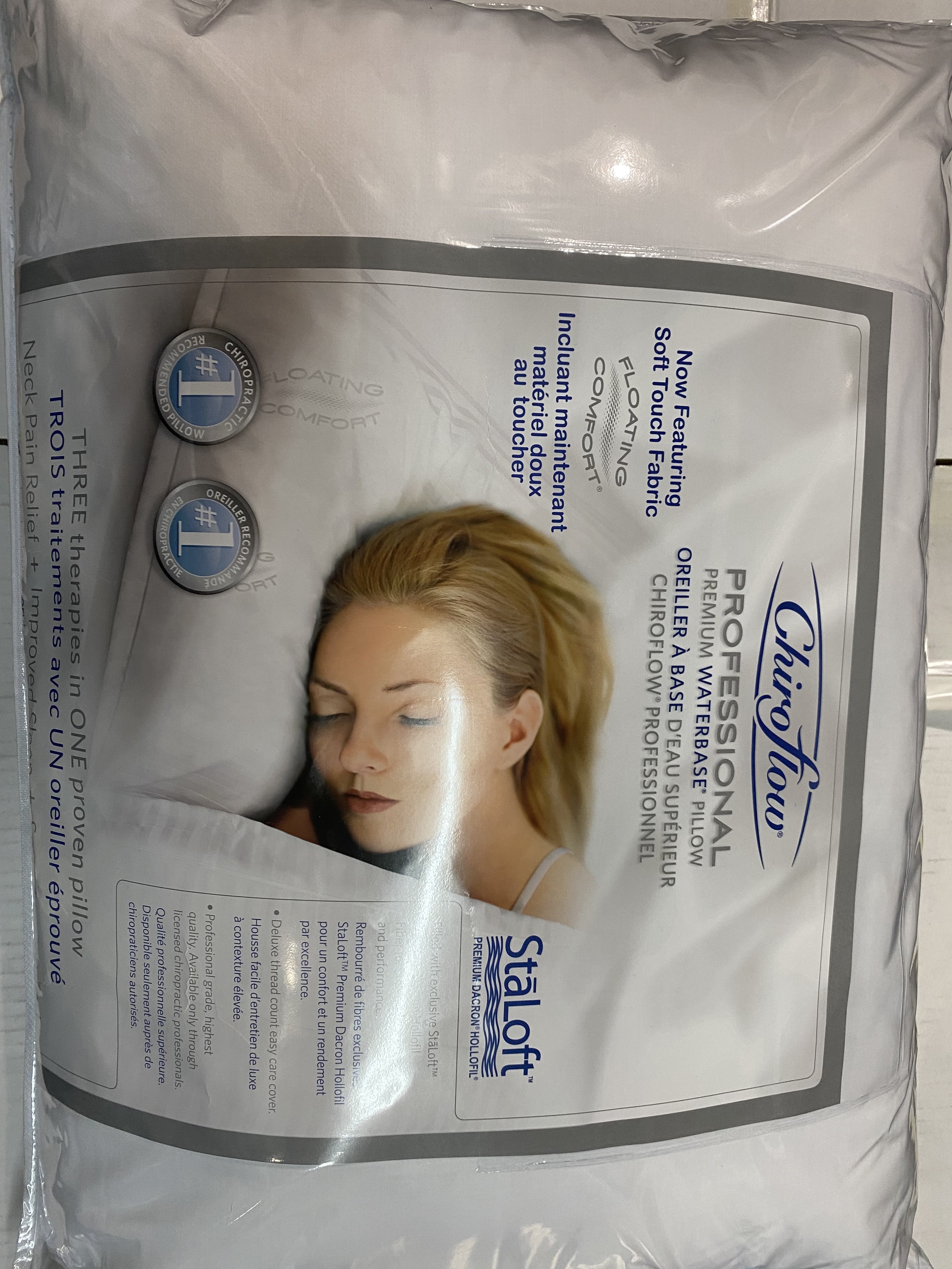 Floating comfort pillow top