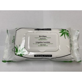 Aloe Med® Wet Washcloth Wipe- 80 wipes per pack