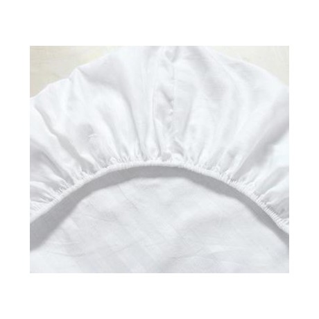 Microfiber Fitted Sheet (White)
