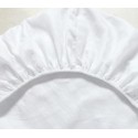 Microfiber Fitted Sheet (White)
