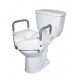 Locking Raised Toilet Seat with Removable Arms: MHLRTSA