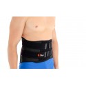 Lumbar Back Brace with Rigid Support Stays for Male