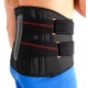 Lumbar Back Brace with Support Straps for Male