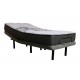 Electric Adjustable Bed Frame with 10" Gel Foam Mattress, Size- Queen
