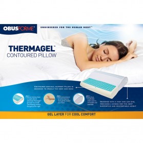 Thermagel Memory Foam Contour Pillow